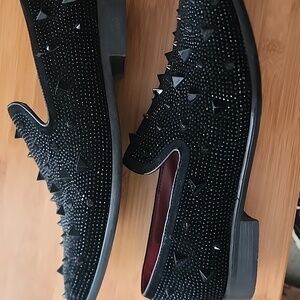 ○● Free Shipping ○● Fabio Mens Studded Dressy Slip On Shoes Sz 12